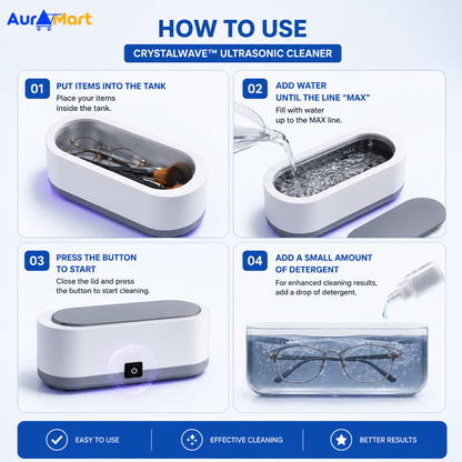 CrystalWave™ Ultrasonic Cleaner