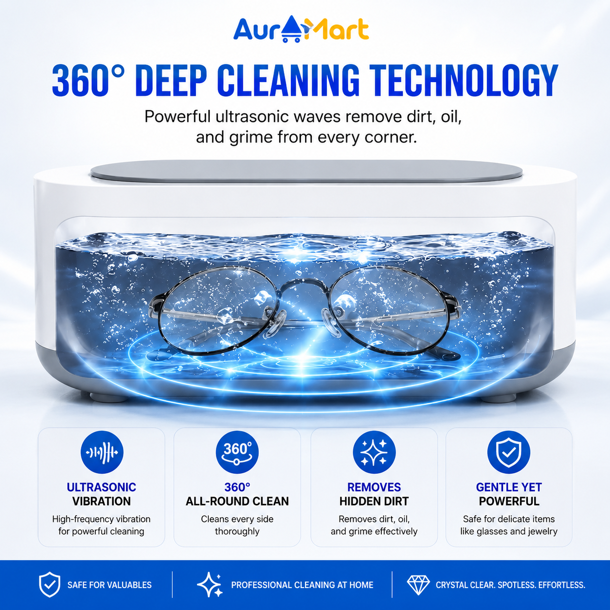 CrystalWave™ Ultrasonic Cleaner