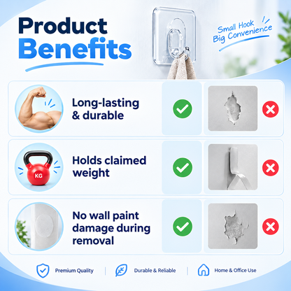 StickHold™ Self-Adhesive Wall Hooks