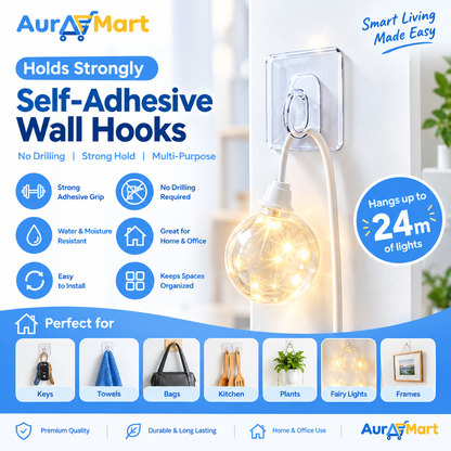 StickHold™ Self-Adhesive Wall Hooks